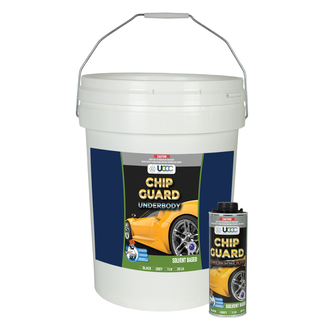 Solvent based chip guard
